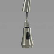 Μπαταρία κουζίνας με εκχυλίσιμο ντους, υγειονομικό ορείχαλκο, Chrome, W054