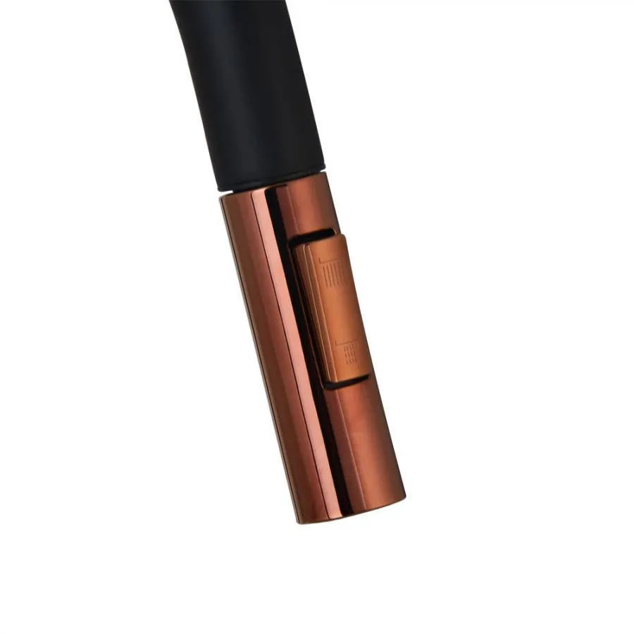 Μπαταρία κουζίνας με εκχυλίσιμο ντους, υγιεινό ορείχαλκο, μαύρο, CF2042