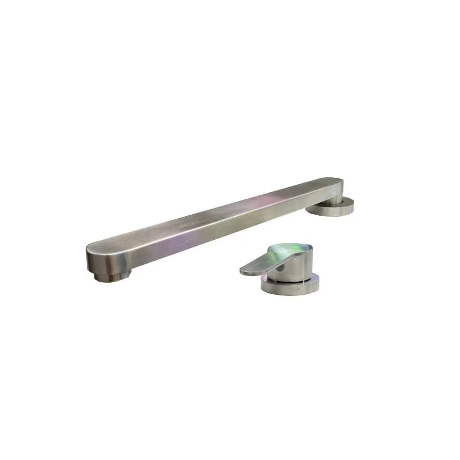 Μπαταρία κουζίνας Premium, βουρτσισμένο ανοξείδωτο χάλυβα, εσοχή YSQ/107