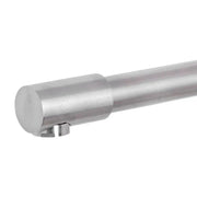 Μπαταρία κουζίνας με περιστροφικό σωλήνα, Monocomanda, ανοξείδωτο χάλυβα 304, σατέν, CF003
