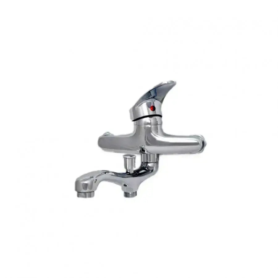 Γυαλιστική μπαταρία χρωμίου - Πλήρες σετ με σωλήνα περιστροφής 18 εκατοστών, παρ., Σωλήνας και εκκεντρικών