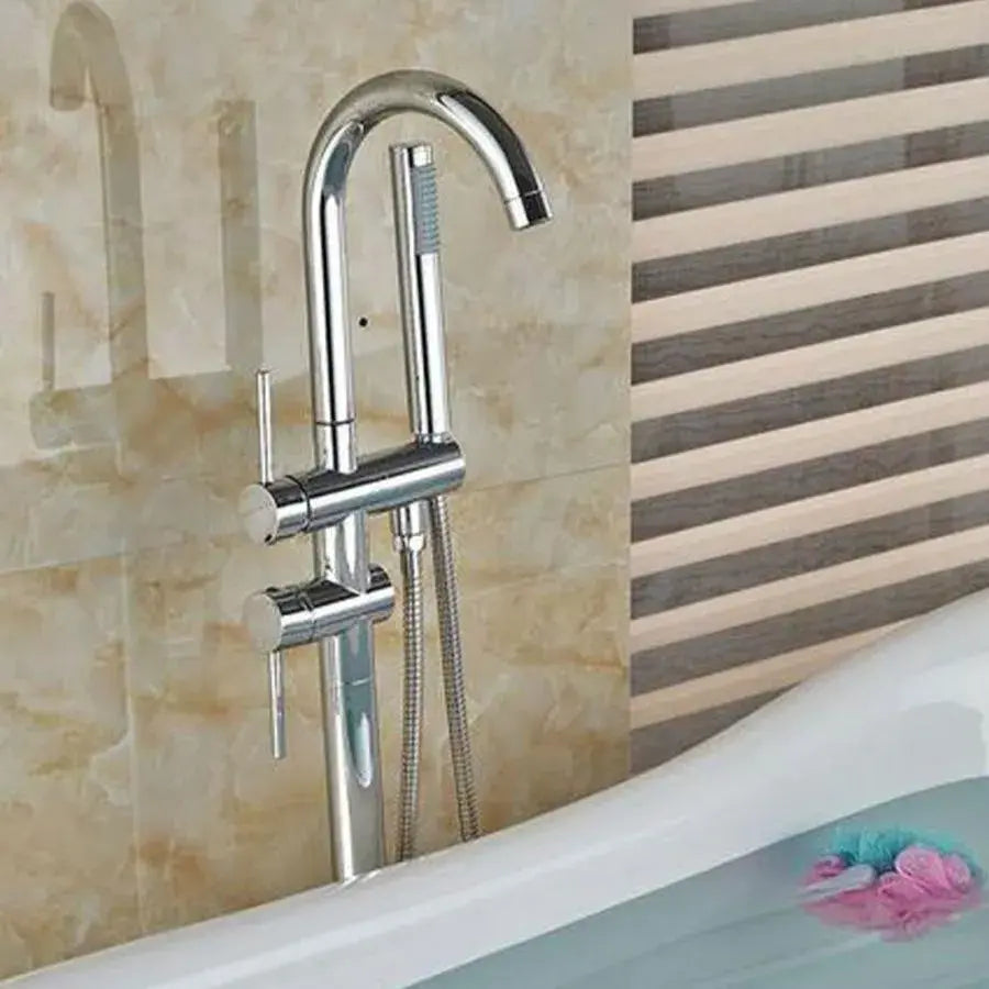 Στρογγυλή μπαταρία δαπέδου, υγιεινό ορείχαλκο, Chrome, CF2032