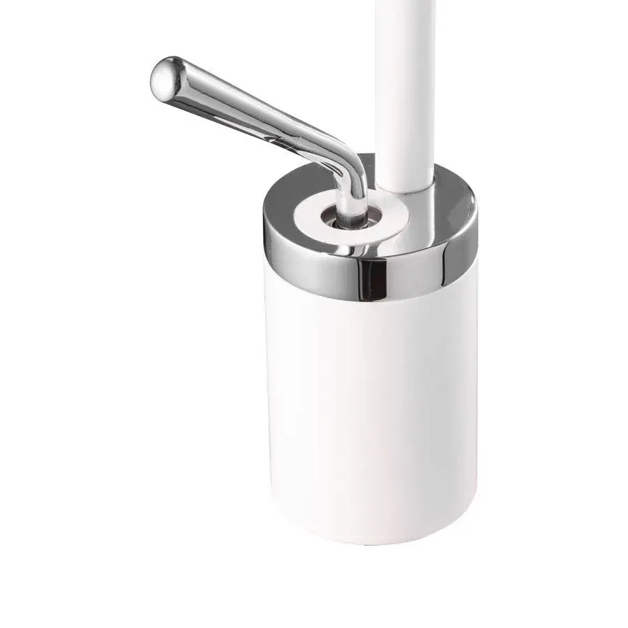 Μπαταρία Washbasin, υγειονομικό ορείχαλκο, λευκό, wzy/326/b