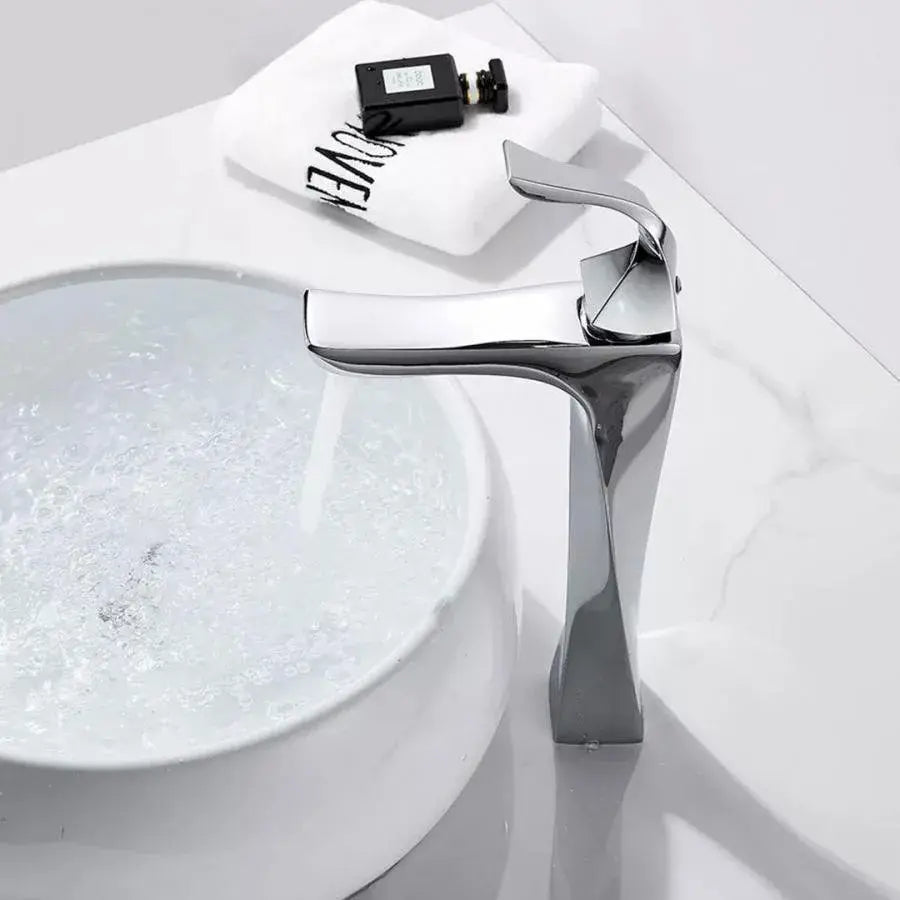 Μπαταρία Washbasin, υγιεινό ορείχαλκο, Chrome, CF2021