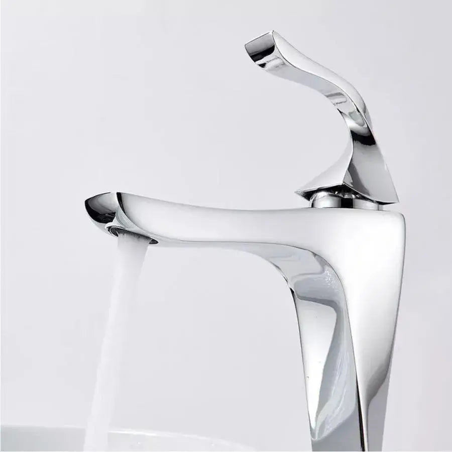 Μπαταρία Washbasin, υγιεινό ορείχαλκο, Chrome, CF2021