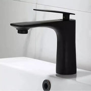 Μπαταρία Washbasin, υγιεινό ορείχαλκο, μαύρο, CF2025