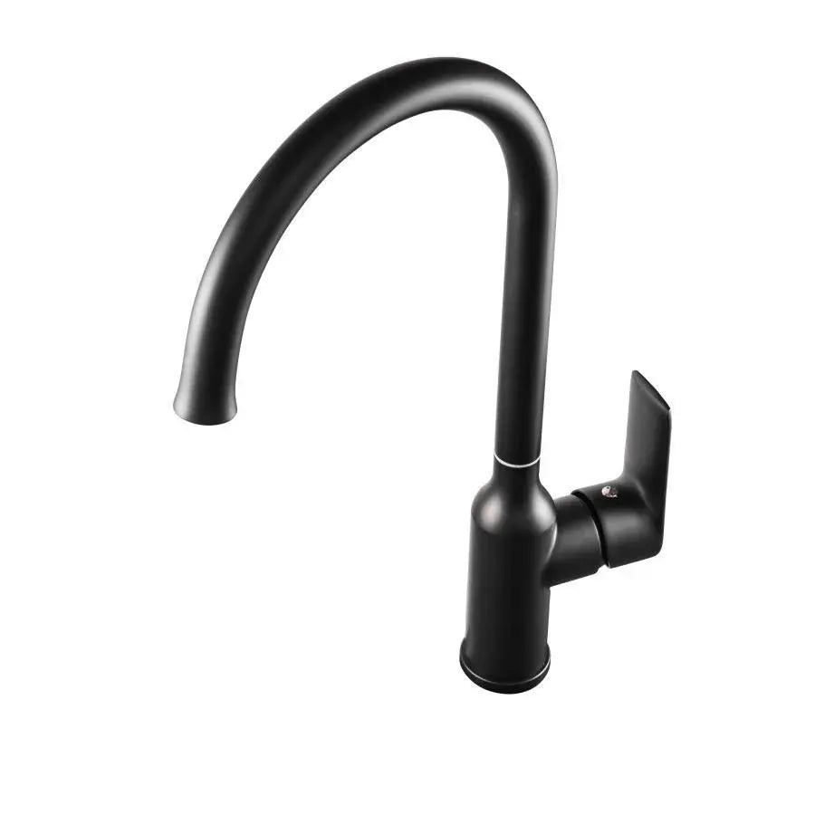 Μπαταρία Washbasin, υγιεινό ορείχαλκο, μαύρο, LJS/225B