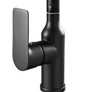 Μπαταρία Washbasin, υγιεινό ορείχαλκο, μαύρο, LJS/225B