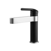 Μπαταρία Washbasin, υγιεινό ορείχαλκο, μαύρο, OD/2019