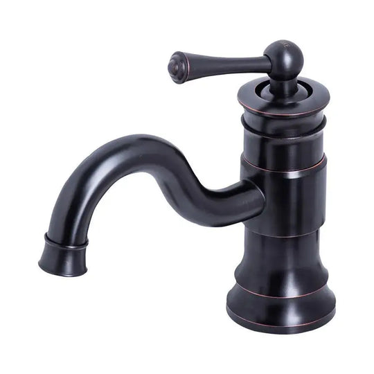 Βρύση νεροχύτη, Μεταλλικό, Μαύρο, WZY/318 Bathroom Faucets Προεπιλεγμένος τίτλος Alessandro Design