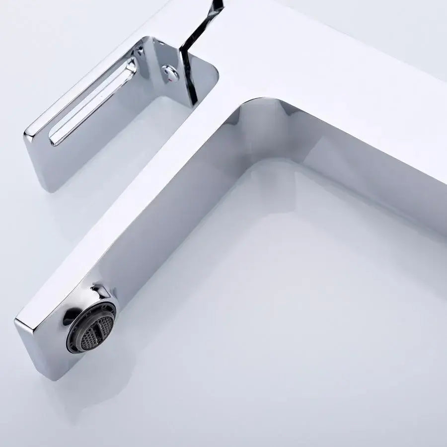 Μπαταρία Washbasin, υγιεινό ορείχαλκο, σατέν, 9807