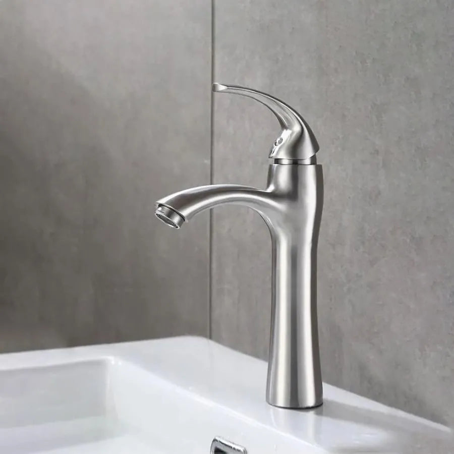 Μπαταρία Washbasin, ανοξείδωτο χάλυβα 304, σατέν, MP016