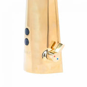 Πλούσιο μπαταριών με αισθητήρα, υγειονομικό ορείχαλκο, χρυσό, RW-190GDL