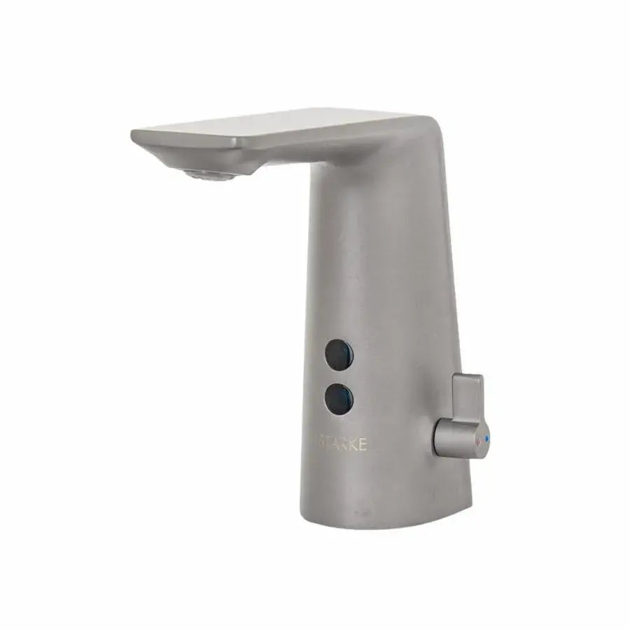 Washbasin μπαταριών με αισθητήρα, υγειονομικό ορείχαλκο, γκρι, RW-190gr