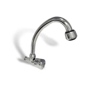 Τοίχο μπαταρίας τοίχο κρύο νερό με περιστροφικό άργυρο ασήμι