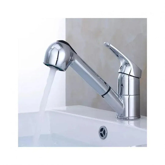 Βρύση τύπου Barber with Extractable Shower, Alloy, Chrom, FR001 Bathroom Faucets Προεπιλεγμένος τίτλος Alessandro Design