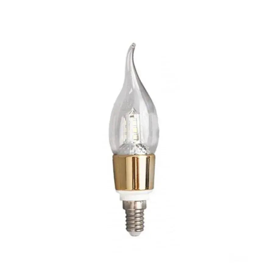 LED Light E14 Candle, 6W, κρύο φως, 6000K