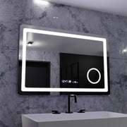 Mirror LED ορθογώνιο 90x60cm Souverain Motionglow Marcello Αποστολής Σύστημα απόρριψης ρολογιού