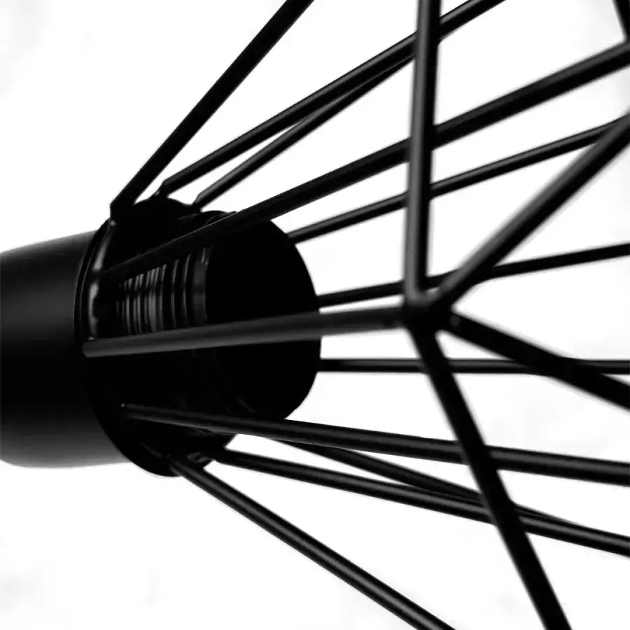 Lustful Shion 3*E27, μαύρο, μέταλλο