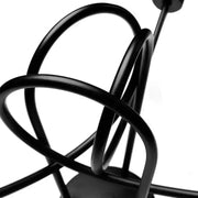 Lustful Shion 3*E27, μαύρο, μέταλλο