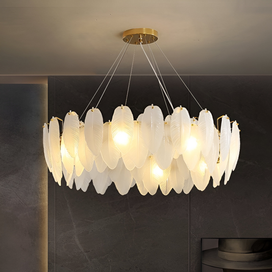 VAUX-LE-VICOMTE Elegance Crystal Chandelier, 6x E14, Διάμετρος 49cm, Χρυσός, Ρυθμιζόμενο Ύψος