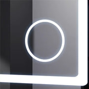 Mirror LED ορθογώνιο 90x60cm Souverain Motionglow Marcello Αποστολής Σύστημα απόρριψης ρολογιού