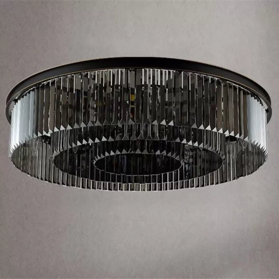 Πολυέλαιος Crystal Brady 12x E14 Black