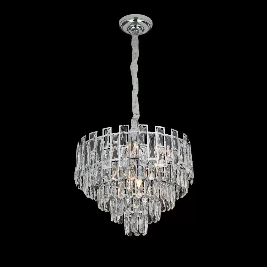 Crystal πολυέλαιος Nelson 7x E27 Silver