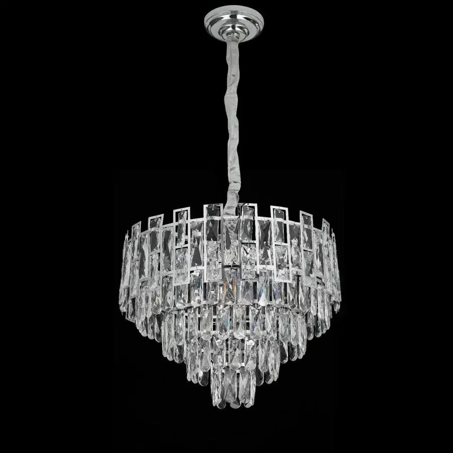 Crystal πολυέλαιος Nelson 7x E27 Silver