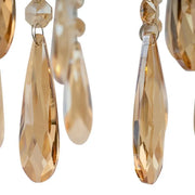 Kelsi Chandelier, 6*E27, Crystal, Golden