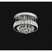 LED πολυέλαιος με τηλεχειριστήριο ABEL 22W Silver
