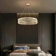 LED πολυέλαιος με τηλεχειριστήριο Vzareef 80W, Golden