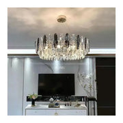 Candelabru Oliver, 8*E14, Chrome, Metal και Crystal
