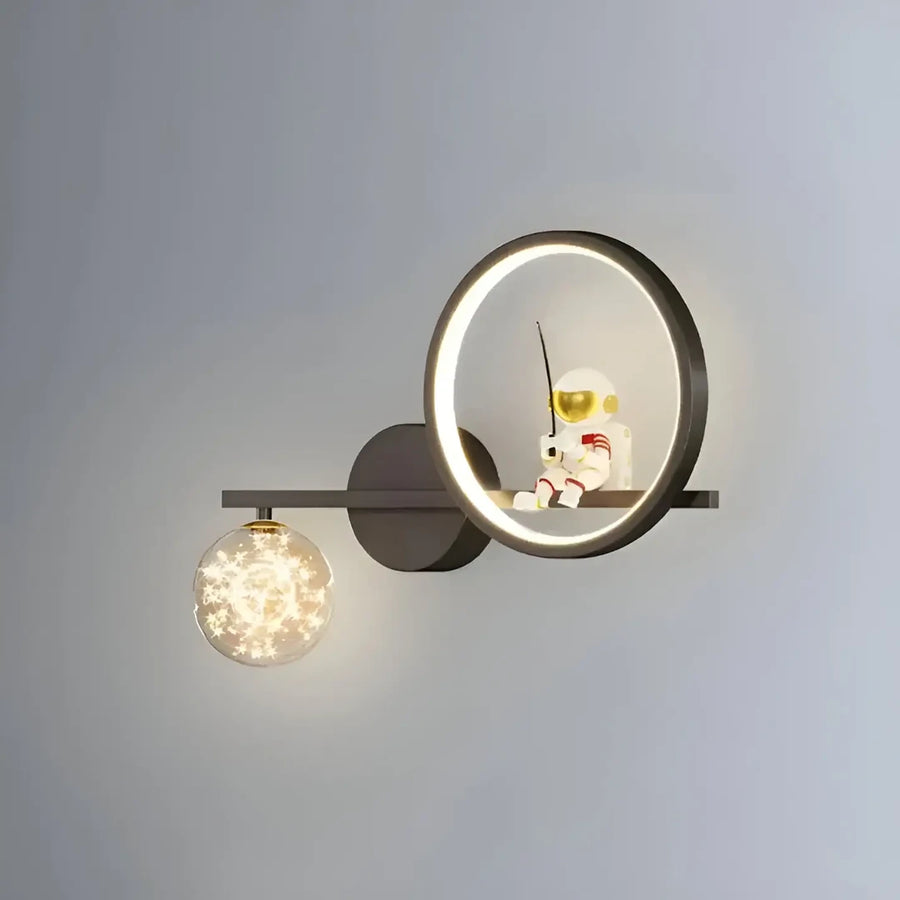 Επιτοίχιο φωτιστικό LED Swarna 20W Μαύρο