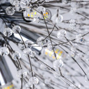 Crystal πολυέλαιος Rondo Vivace, 5x G9, 38cm, Chrome