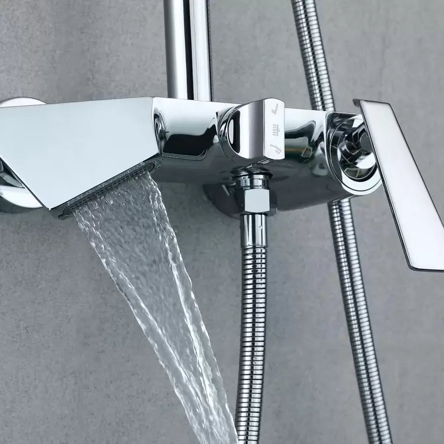 Στήλη ντους, υγιεινό ορείχαλκο, Chrome, 6720