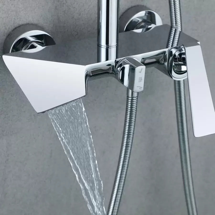 Στήλη ντους, υγιεινό ορείχαλκο, Chrome, 6720