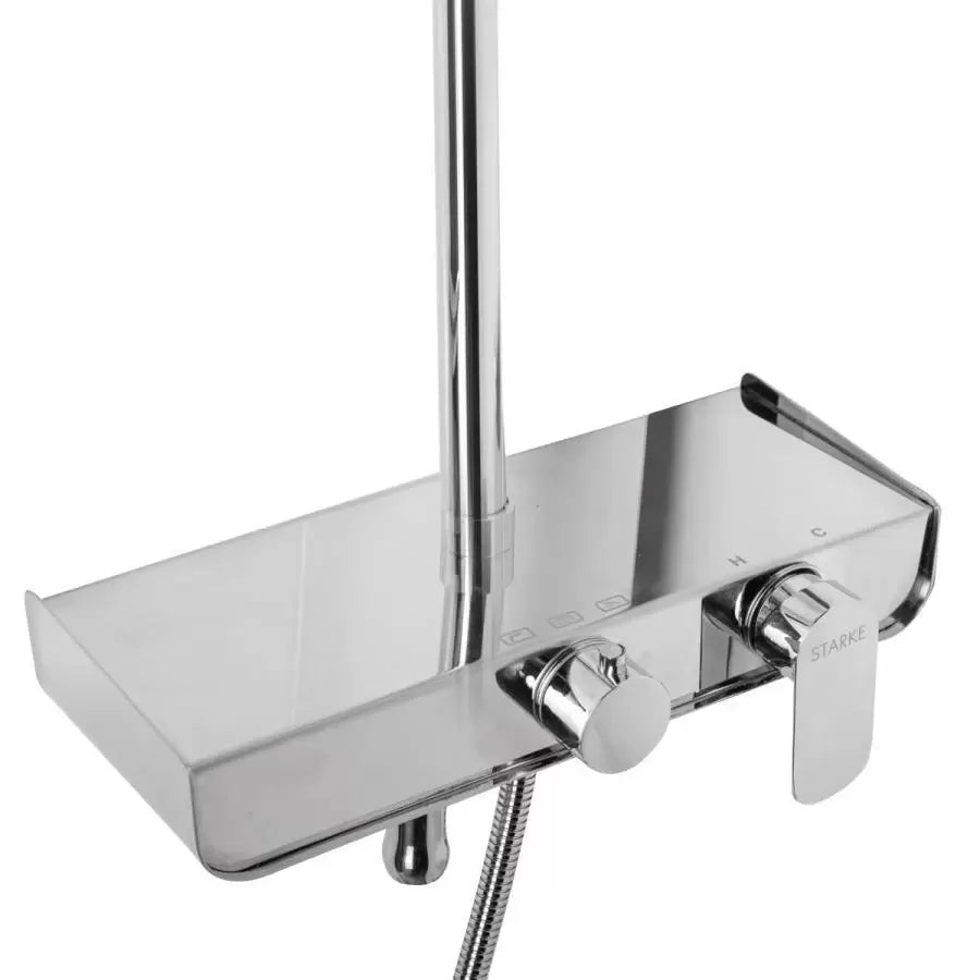 Στήλη ντους, υγειονομικό ορείχαλκο, Chrome, SJG/2450