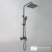 Στήλη ντους, υγιεινό ορείχαλκο, μαύρο, 6720h