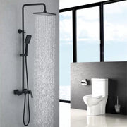 Στήλη ντους, υγιεινό ορείχαλκο, μαύρο, 6720h