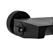 Στήλη ντους, υγειονομικό ορείχαλκο, μαύρο, 9990h