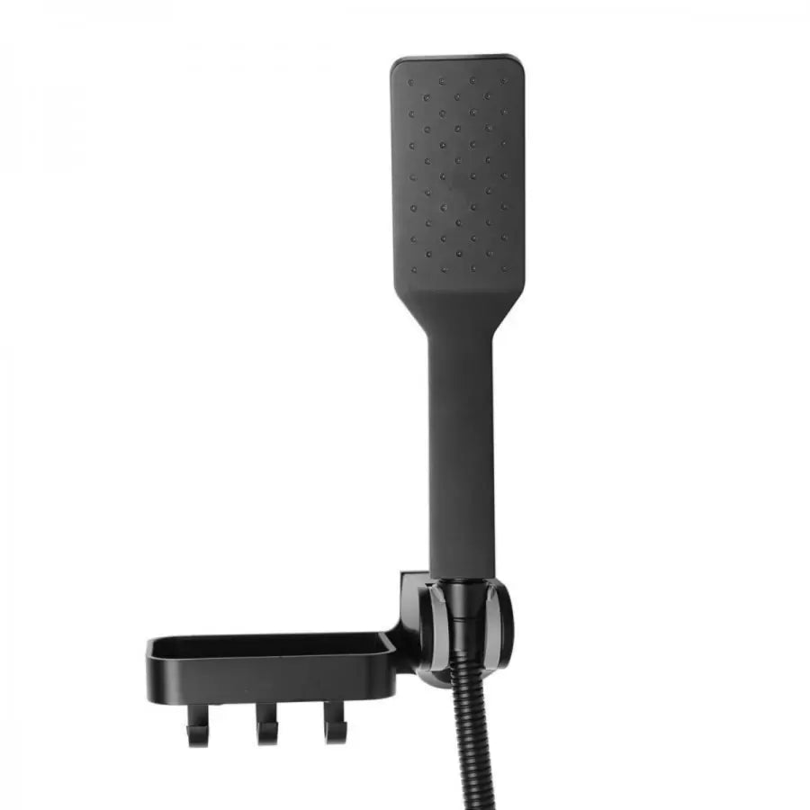 Στήλη ντους, υγειονομικό ορείχαλκο, μαύρο, 9990h