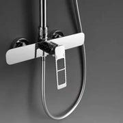 Η στήλη ντους, υγειονομικός ορείχαλκος, σατέν, 9710