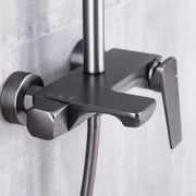 Στήλη ντους, υγειονομικό ορείχαλκο, σατέν, 9960N