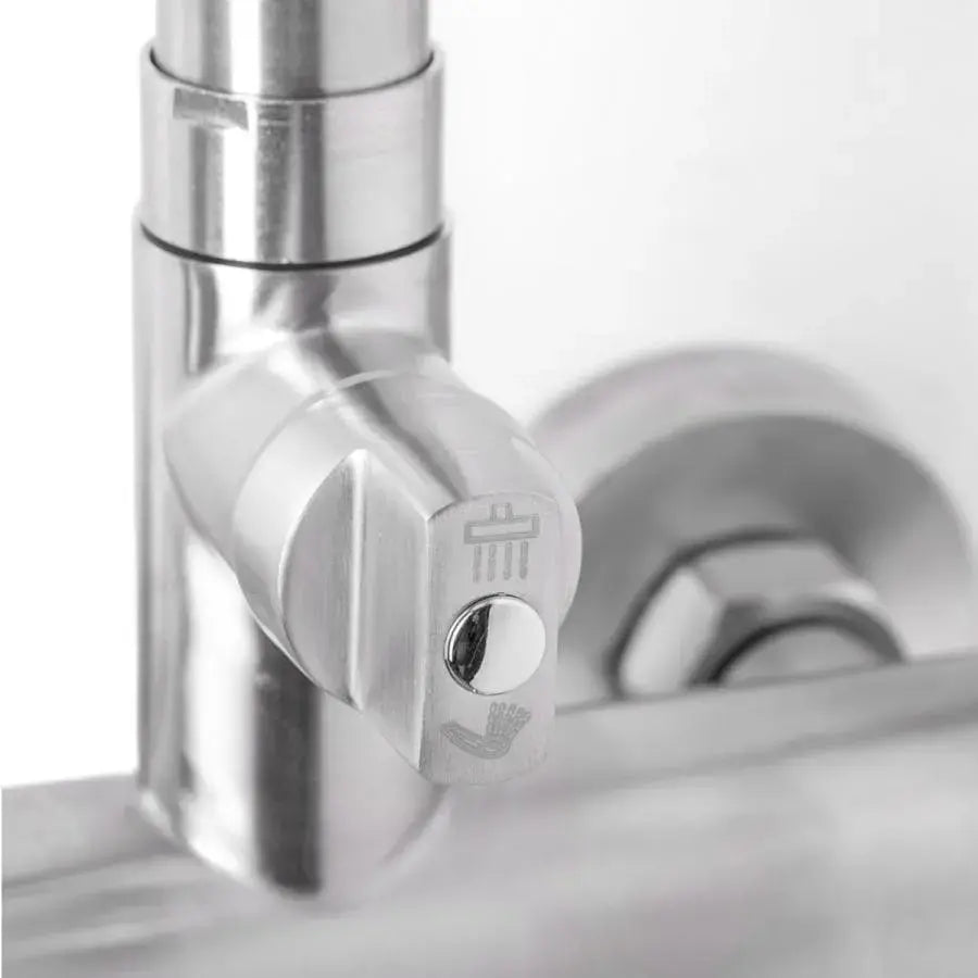 Στήλη ντους, ανοξείδωτος χάλυβα 304, σατέν, LY001