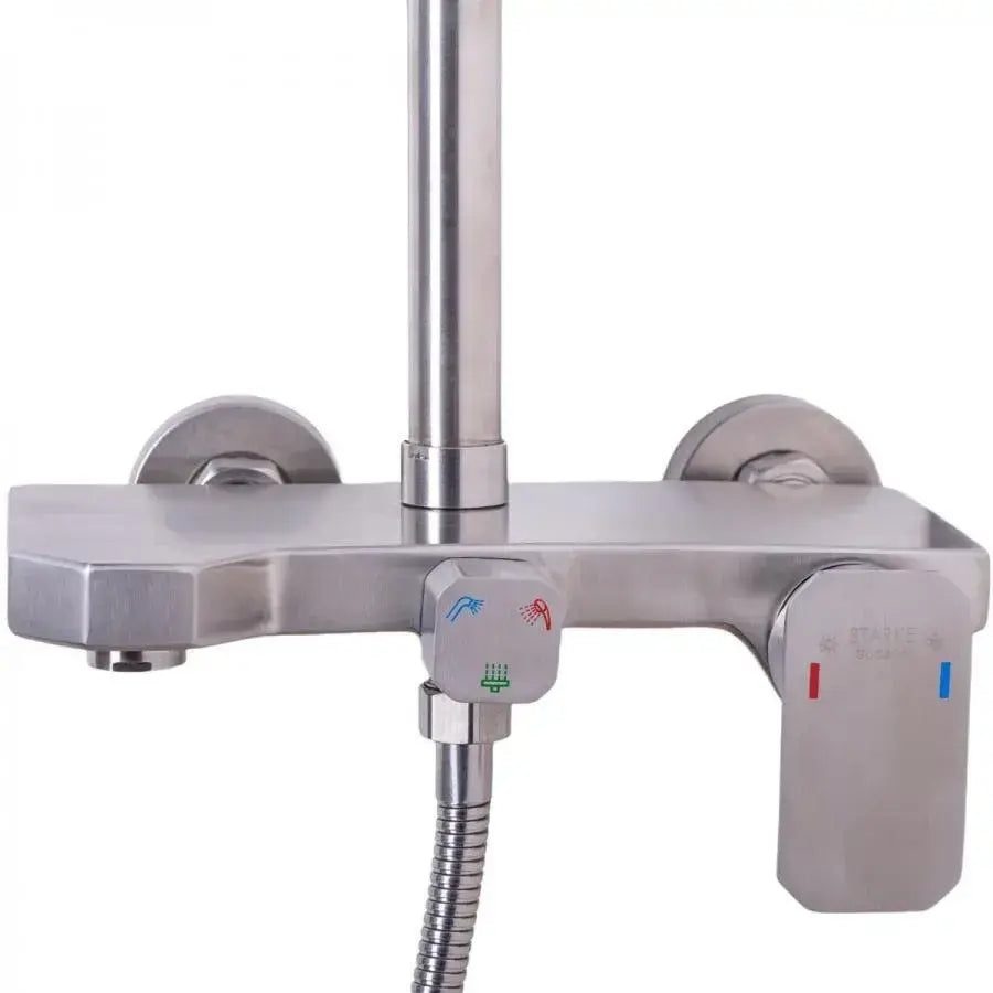 Στήλη ντους, ανοξείδωτος χάλυβα 304, σατέν, N/LY001