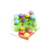 Ξύλινο παιχνίδι με μπάλες, πολύχρωμα, ξύλο