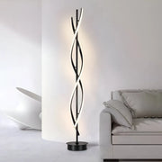 LED LED Upsilon, 48W, 3000K/4000K/6000K, μέταλλο και ακρυλικό, μαύρο