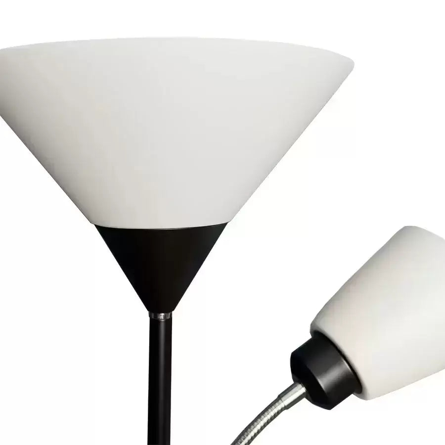 Lampar Rory 2x E27 Black White