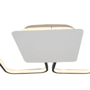 Anka πολυέλαιος με τηλεχειριστήριο, 106W, Davable, Black
